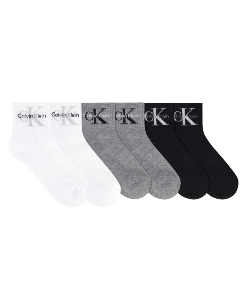 Women's Monologo Arch Support Athletic 1/2 Terry Ankle Socks, 6-Pack