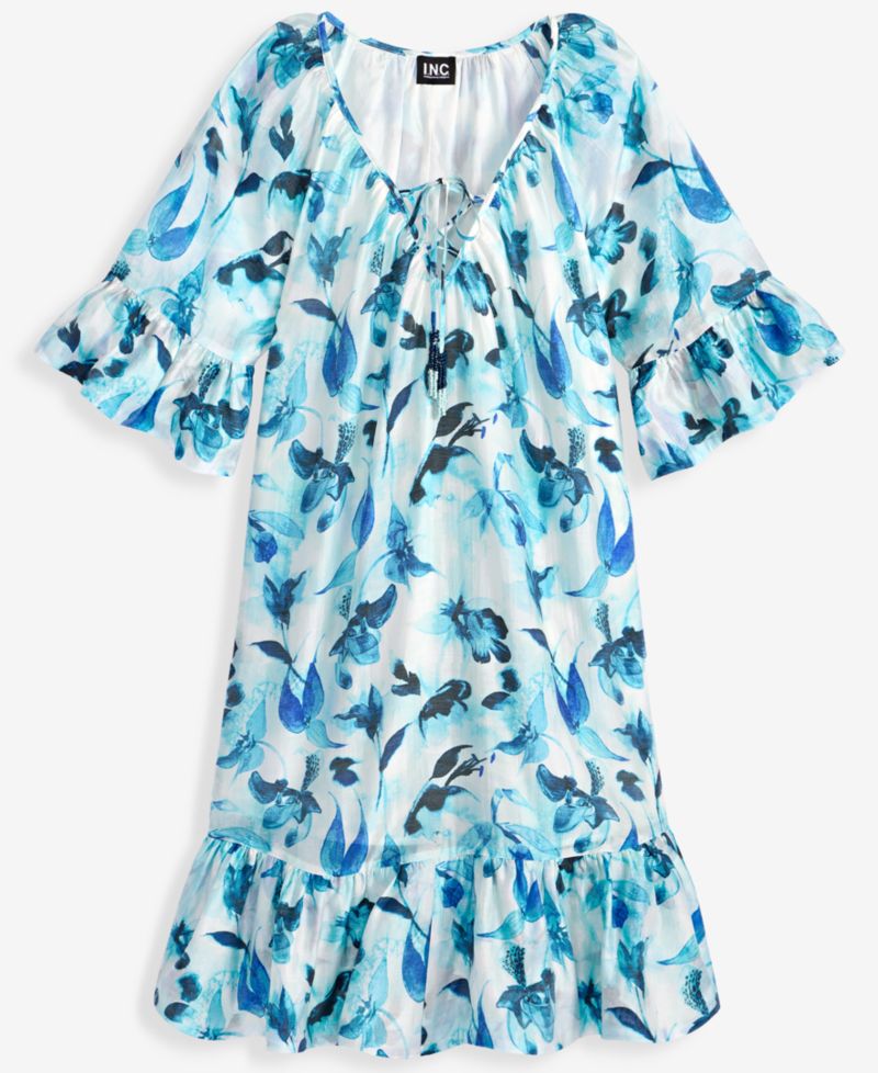 Women's Printed Short Sleeve Dress