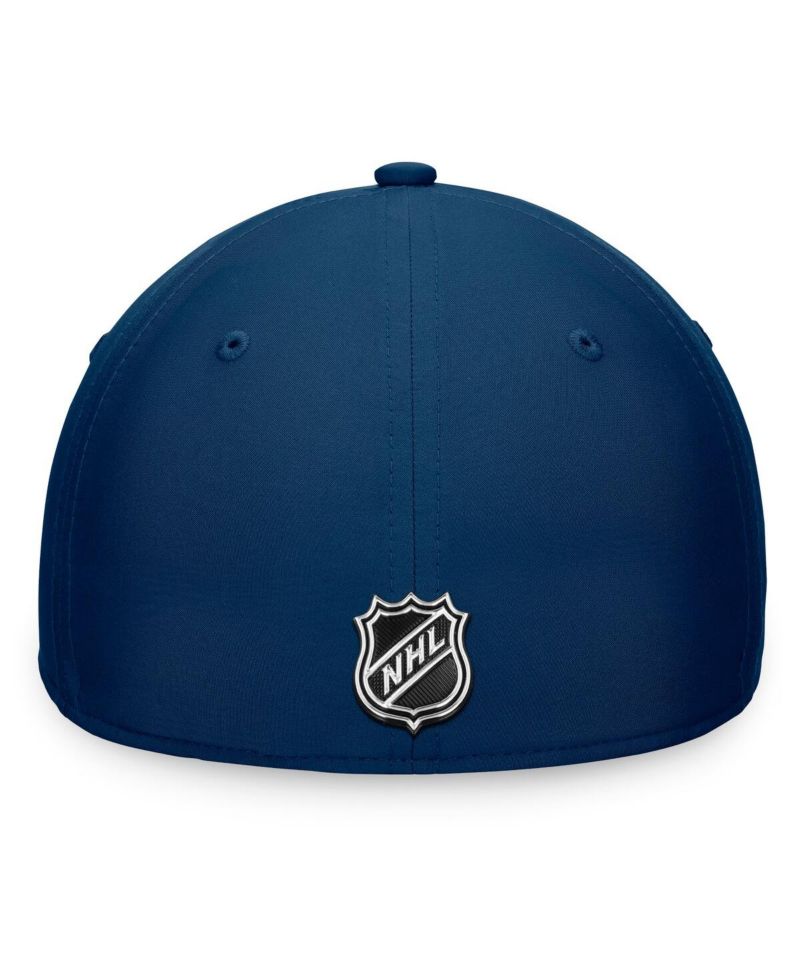 Men's Deep Sea Blue Seattle Kraken Authentic Pro Training Camp Flex Hat