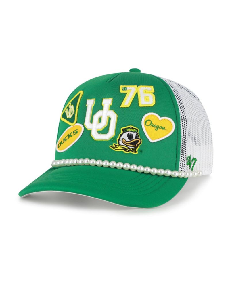 Men's '47 Green/White Oregon Ducks Rally On Hitch Adjustable Hat