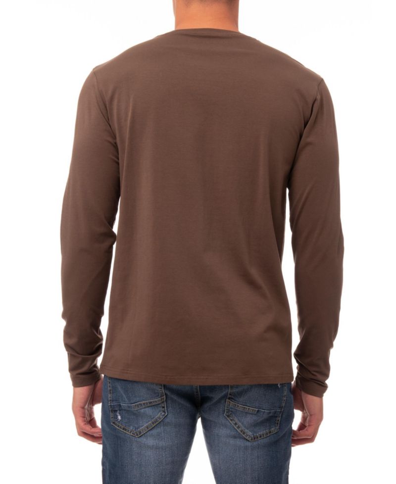 Men's Long Sleeve Crewneck T-Shirt