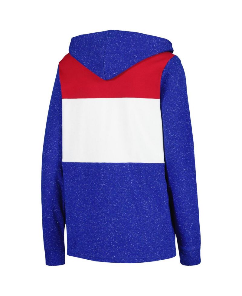 Women's Royal Buffalo Bills Wicket Pullover Hoodie
