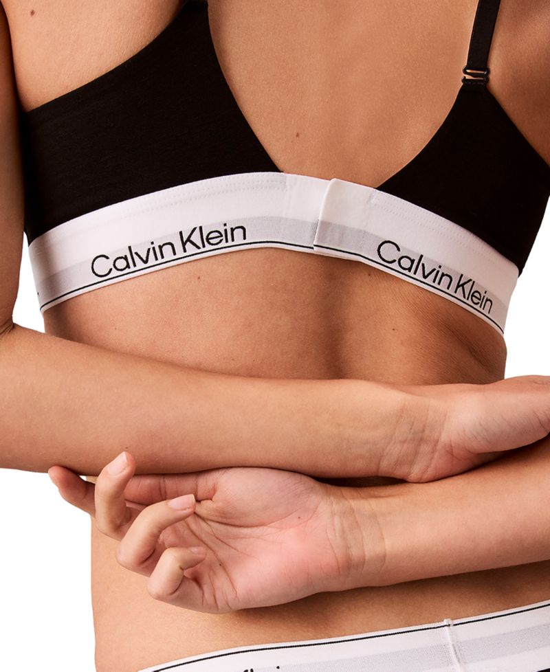 Women's Icon Cotton-Modal Blend Lightly Lined Wirefree Bralette, QF8994