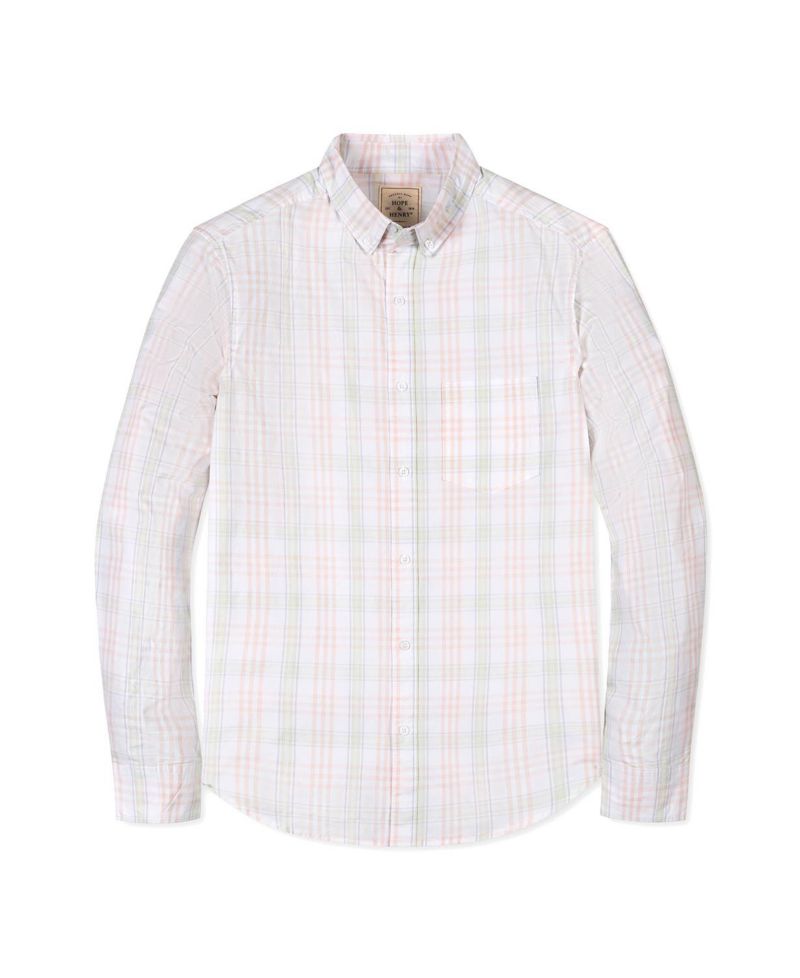 Men's Organic Stretch Poplin Button Down Shirt