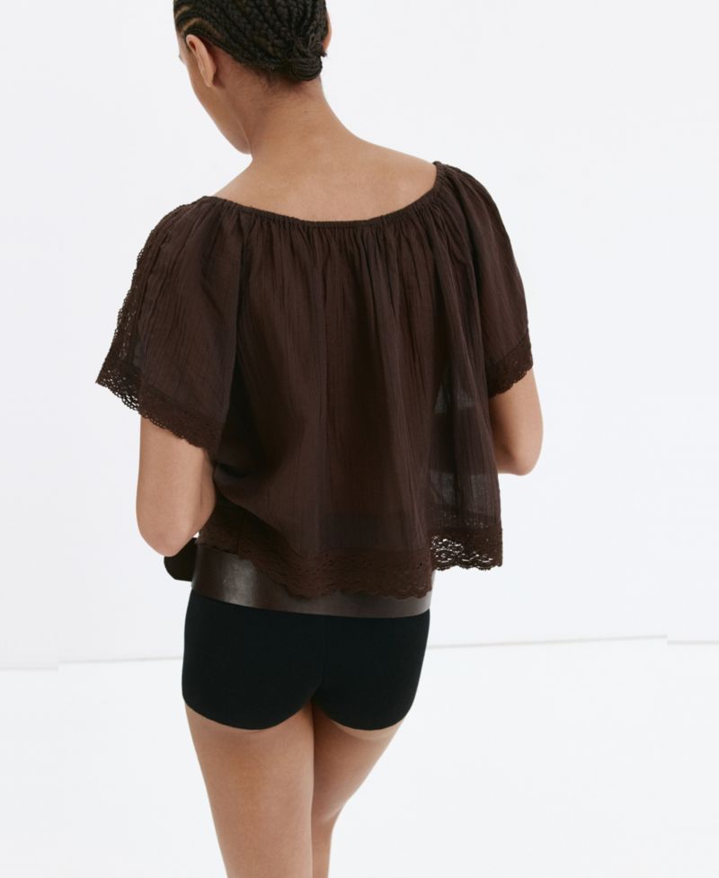Women's Cotton Lace Blouse