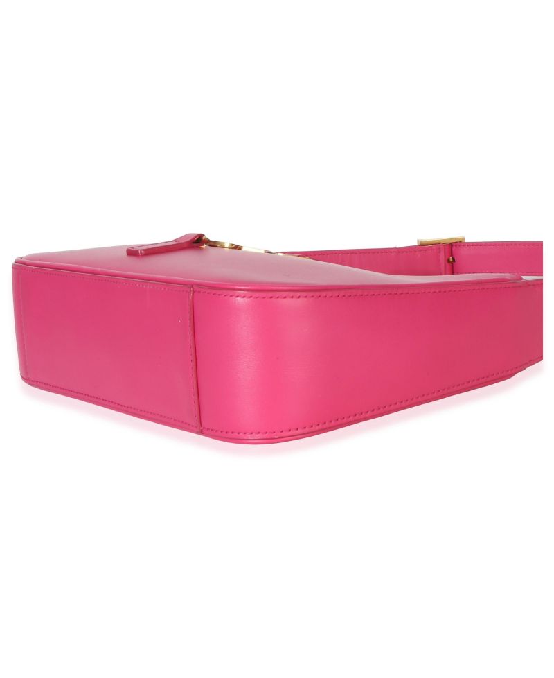 Pink Smooth Calfskin Le 5 7 Small Hobo