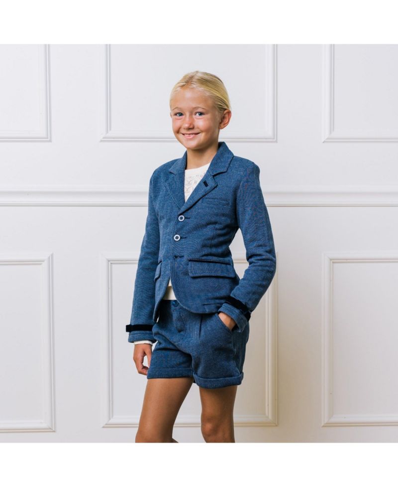 Toddler Girls Hope and Henry Cuffed Fleece Dress Short