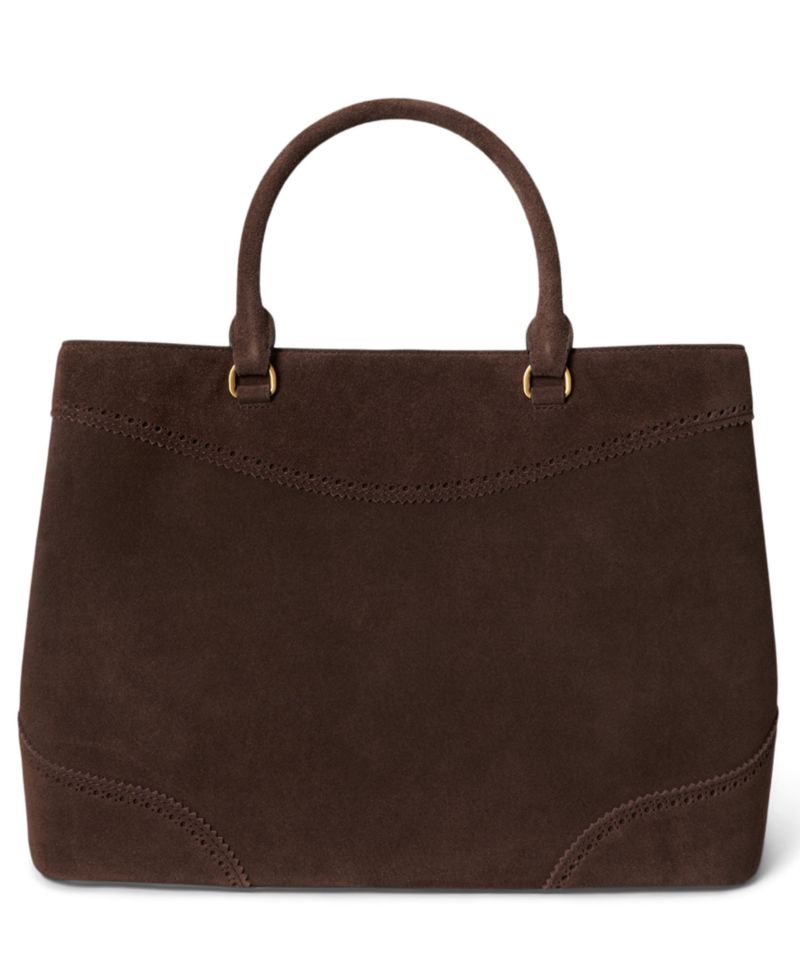 Marcy Suede Large Satchel Bag
