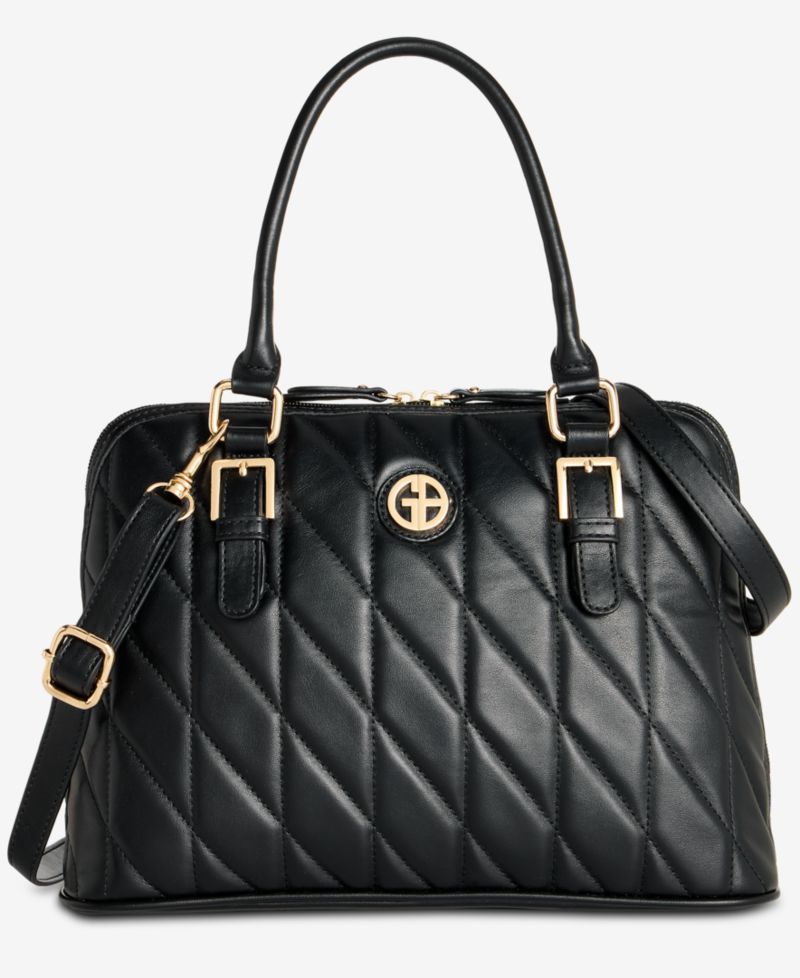 Quilted Dome Satchel