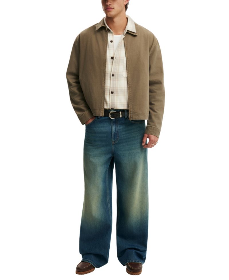 Men's Richmond Long-Sleeve Plaid Classic-Fit Shirt