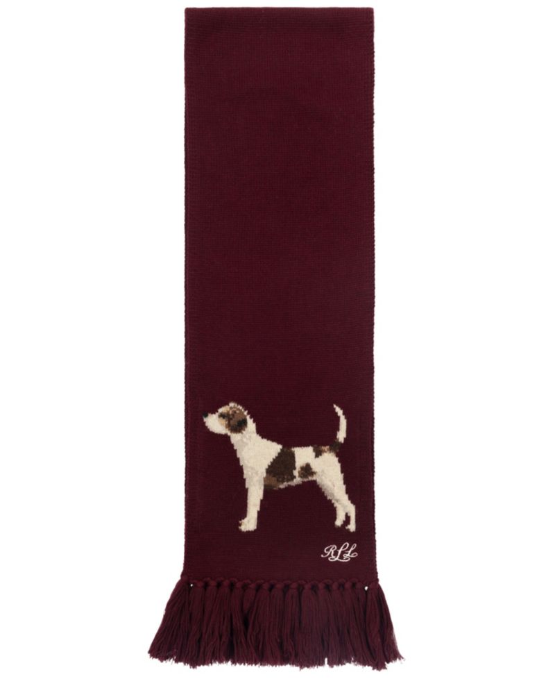 Jack Russell Merino Scarf