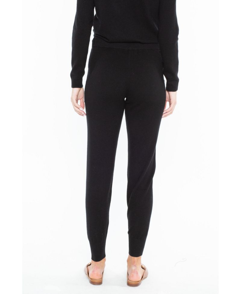 Women's 100% Pure Cashmere Knitted Jogger Pants