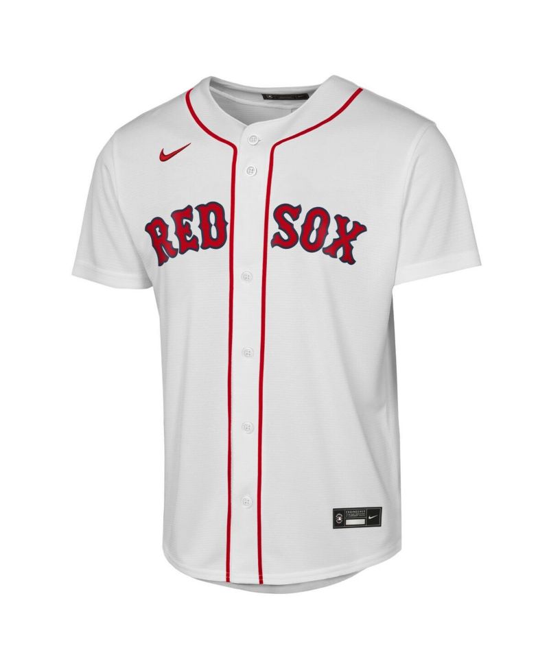 Big Boys and Girls Roman Anthony White Boston Red Sox Home Replica Jersey