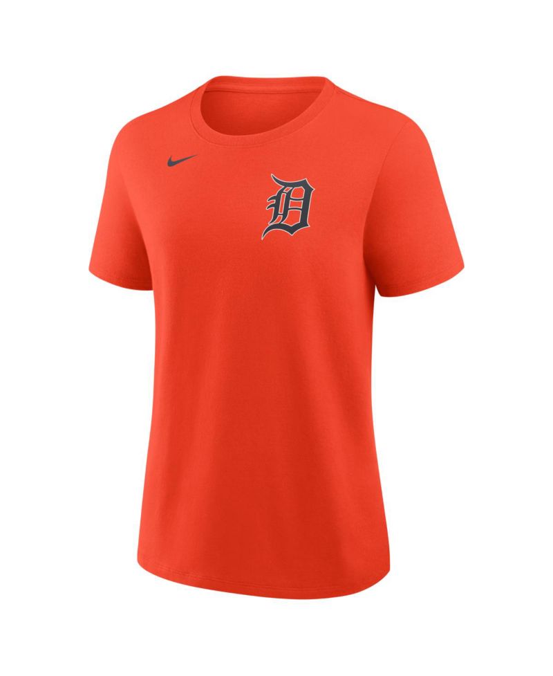 Women's Tarik Skubal Orange Detroit Tigers Name & Number T-Shirt
