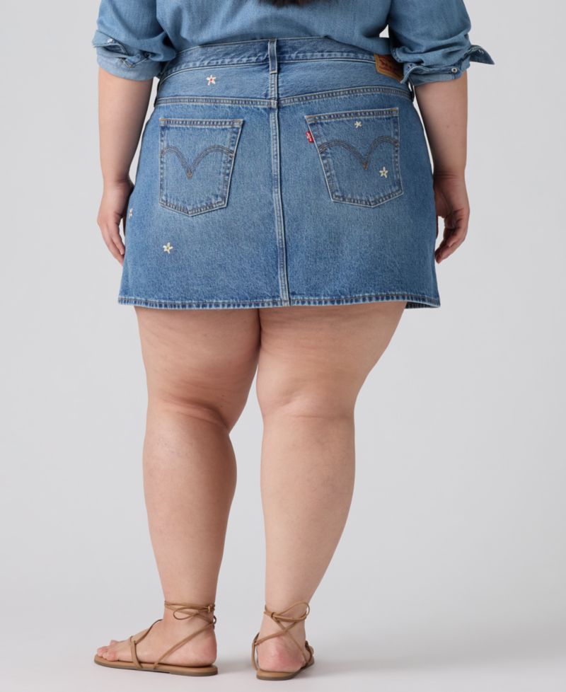 Premium Women's Icon Cotton Denim Skirt