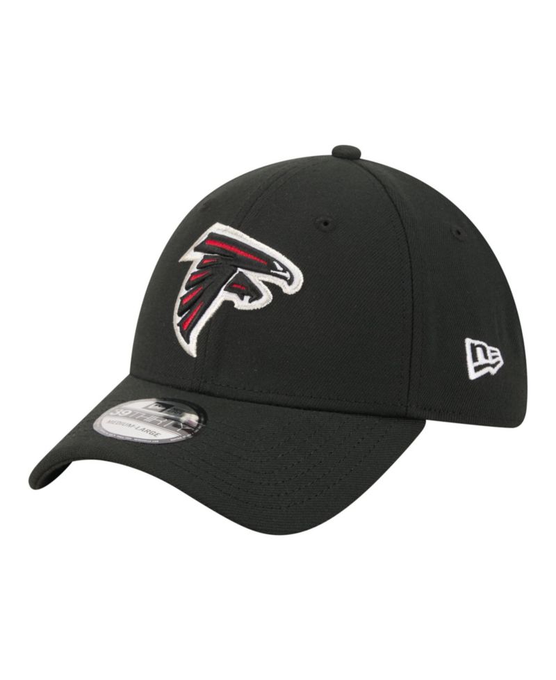 Men's Black Atlanta Falcons Core Team 39THIRTY Flex Hat