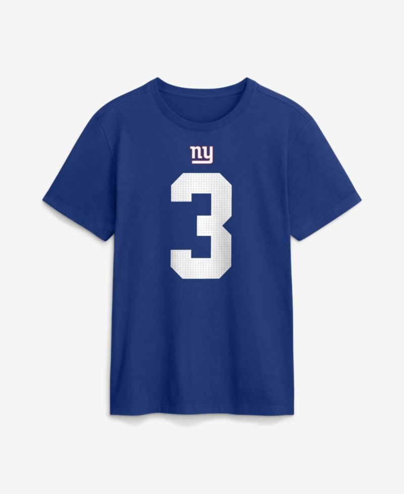 Men's Abdul Carter Royal New York Giants Player Name & Number T-Shirt