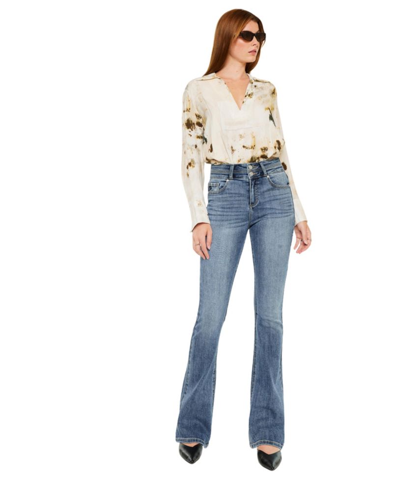 Women's Raven High Rise Skinny Bootcut Jeans