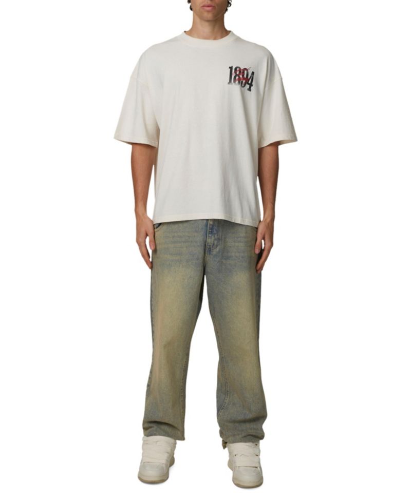 Men's Boxy-Fit Screen Print Soaring T-Shirt