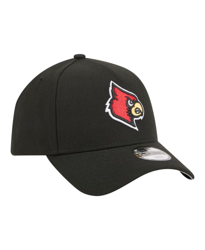 Big Boys and Girls Black Louisville Cardinals 9FORTY A-Frame Adjustable Hat
