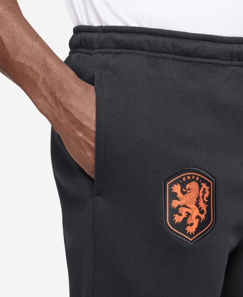 Men's Black Netherlands National Team Club Jogger Pants