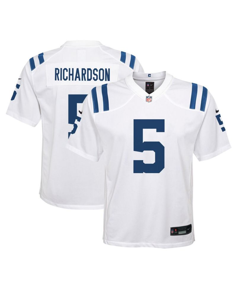 Big Boys and Girls Anthony Richardson White Indianapolis Colts Player Game Jersey