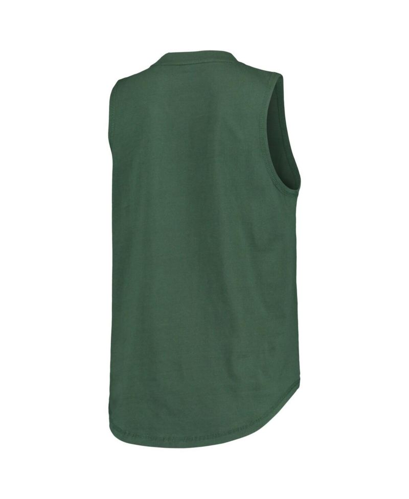 Women's Green Oakland Athletics Marcie Tank Top