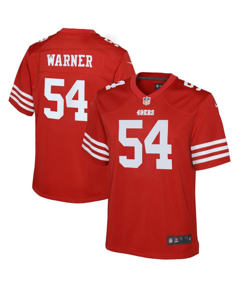 Big Boys Warner San Francisco 49Ers Game Jersey