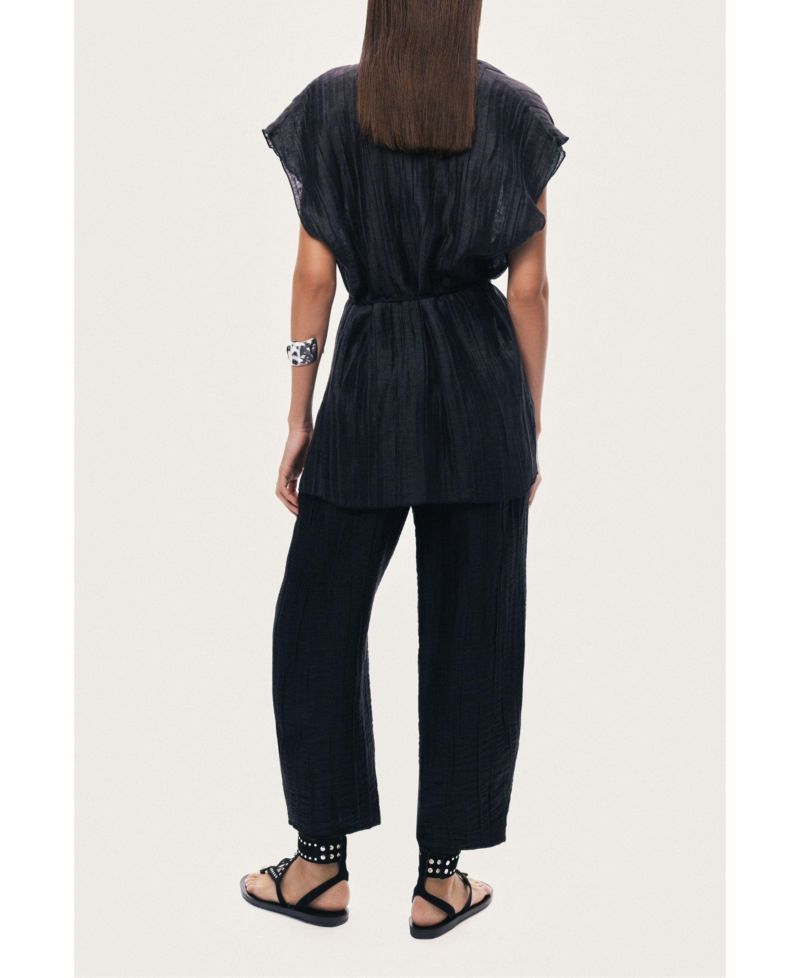 Women's Belted Vest