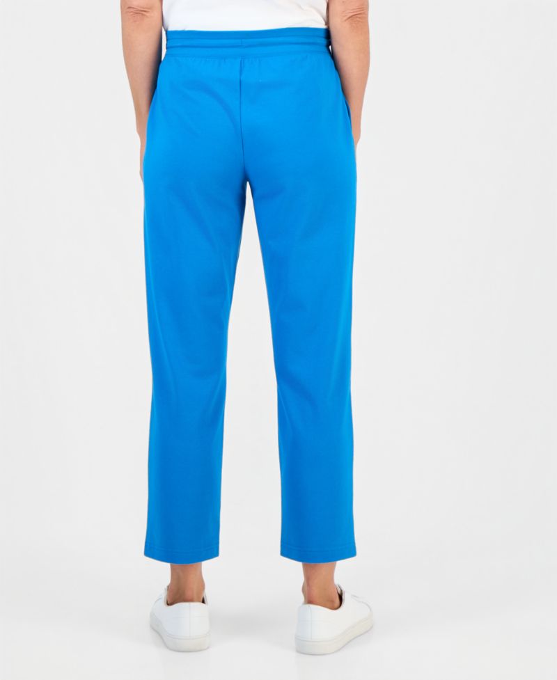 Petite Mid-Rise Pull-On Pants, Petite & Petite Short