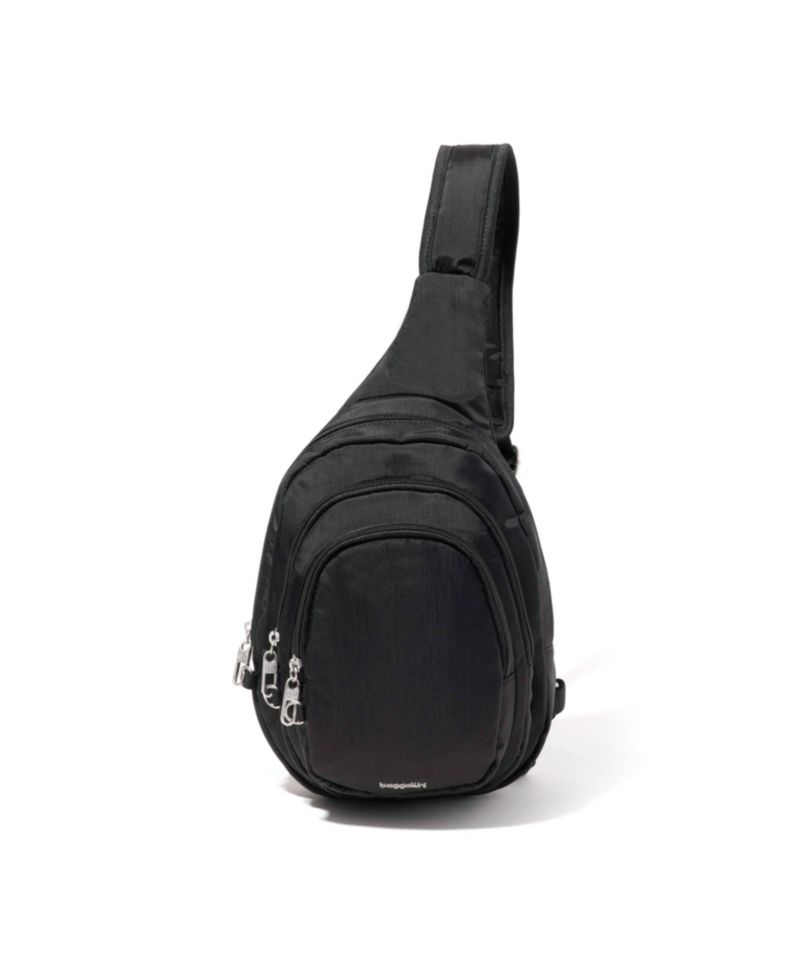 Securtex Anti-Theft Multi Zip Sling Bag