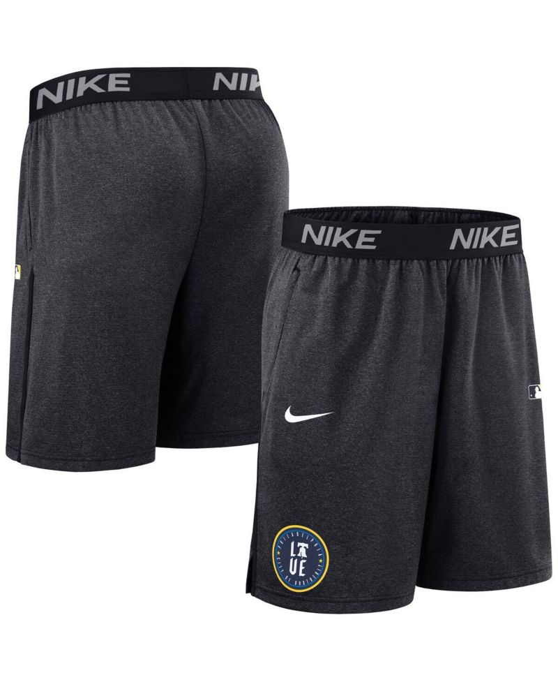 Men's Black Philadelphia Phillies Authentic Collection City Connect Performance Knit Shorts