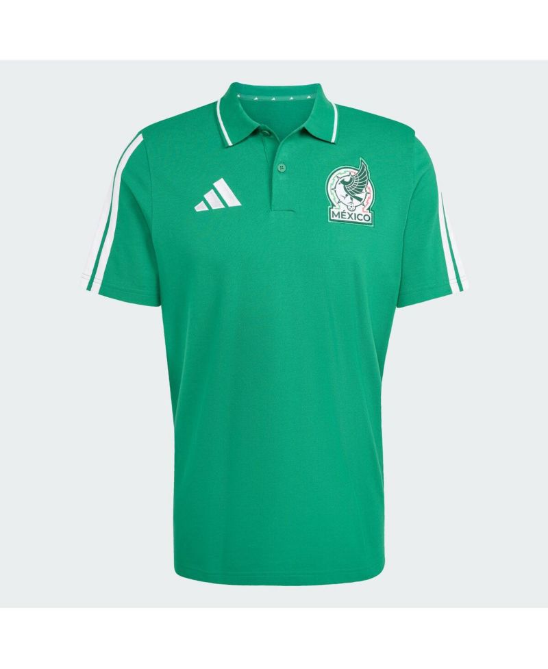 Men's Green Mexico National Team 2026 World Cup Alphaskin Polo Shirt