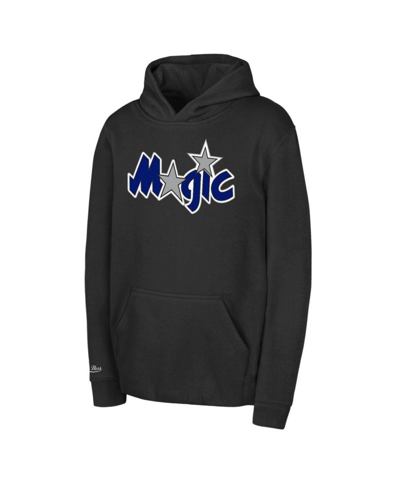 Preschool Black Orlando Magic Retro Logo Pullover Hoodie