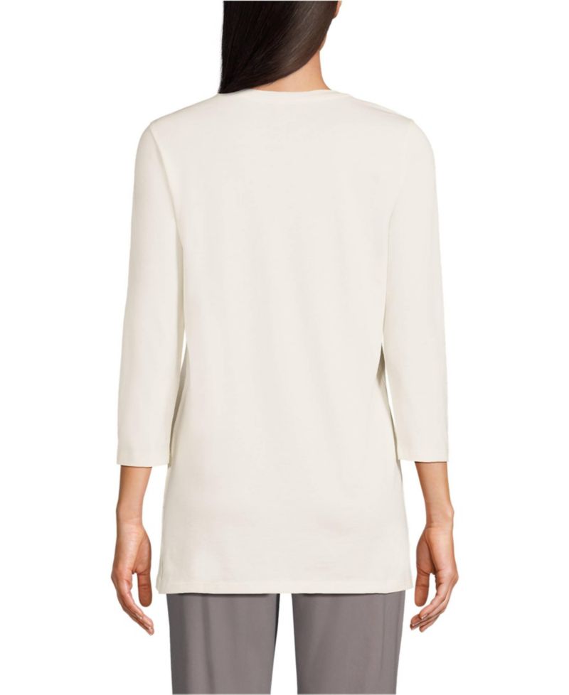 Women's Sleeve Cotton Supima Tunic