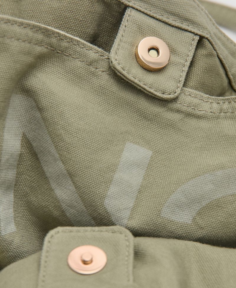 Women's Eyelets Canvas Bag