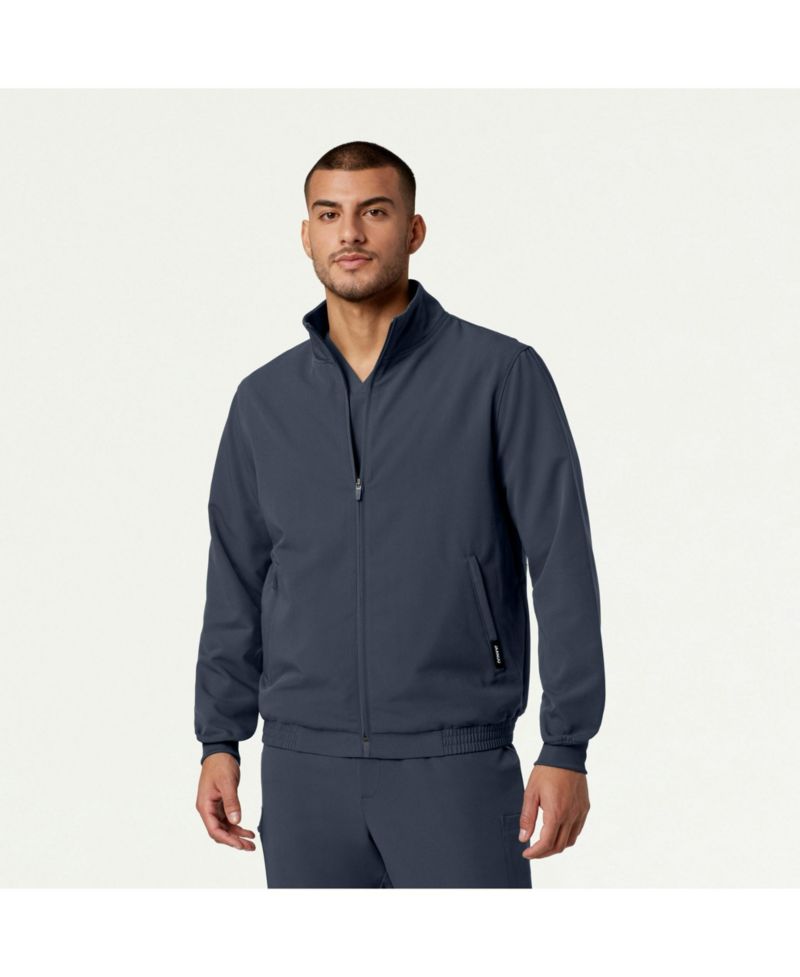 Men's Wolfe 6-Pocket Classic Scrub Jacket