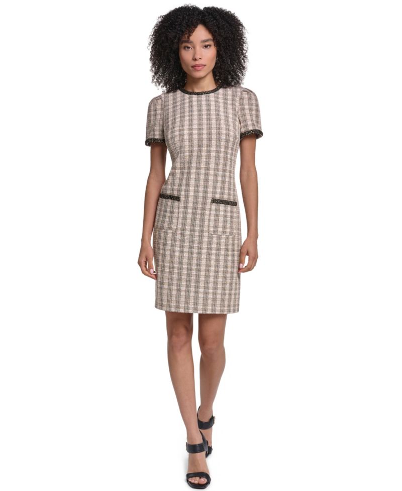 Women's Crewneck Midi Dress