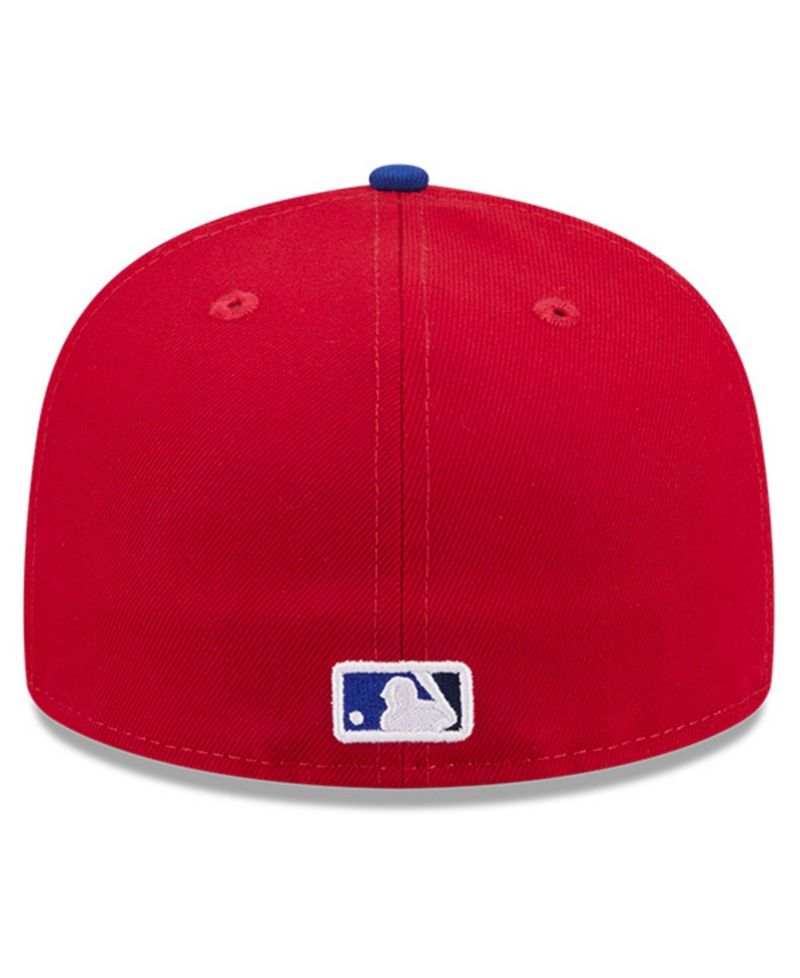 Men's Red/Royal Toronto Blue Jays 2026 Canada Day 59FIFTY Fitted Hat