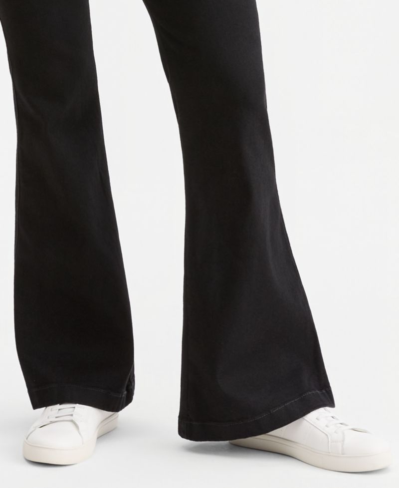 Petite High-Waisted Flare Shaping Jeans
