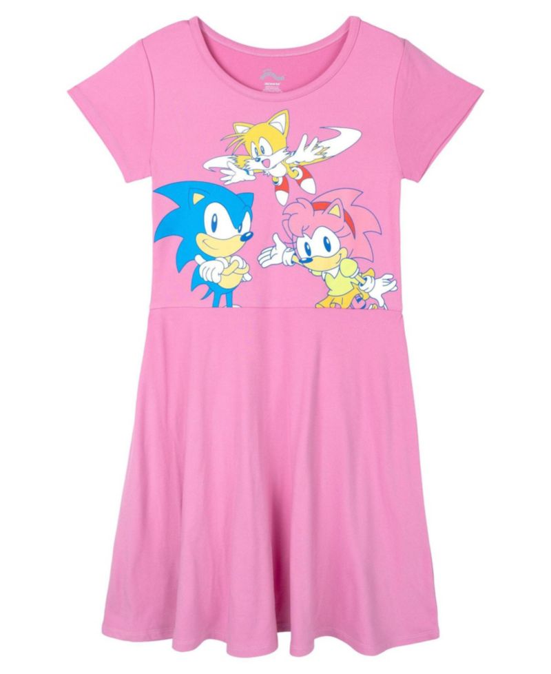 Little Girls (5-16) 2-Pack Skater Dresses