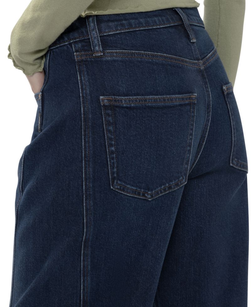 Women's Slim Barrel High-Rise Stretch Denim Jeans