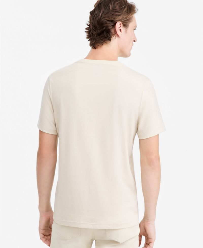 Men's Mercerized Cotton Short Sleeve Crewneck T-Shirt