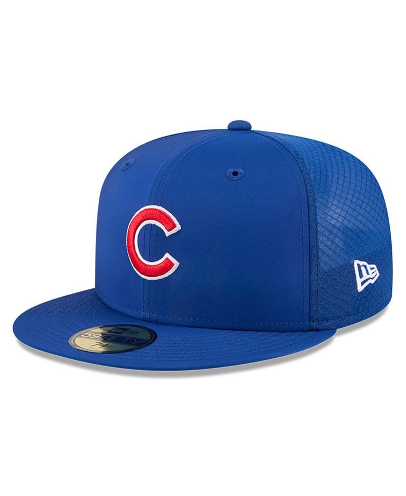 Men's Royal Chicago Cubs 2026 Batting Practice 59FIFTY Fitted Hat