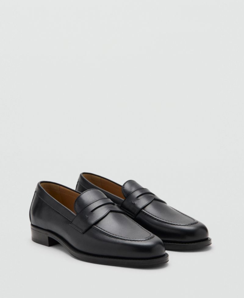 Men's Leather Penny Loafers