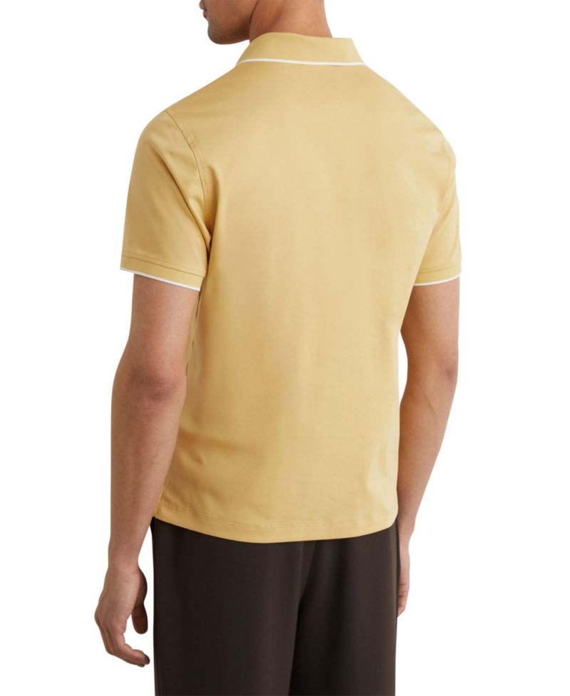 Men's Nico Air-Water Cotton Tipped Polo Shirt