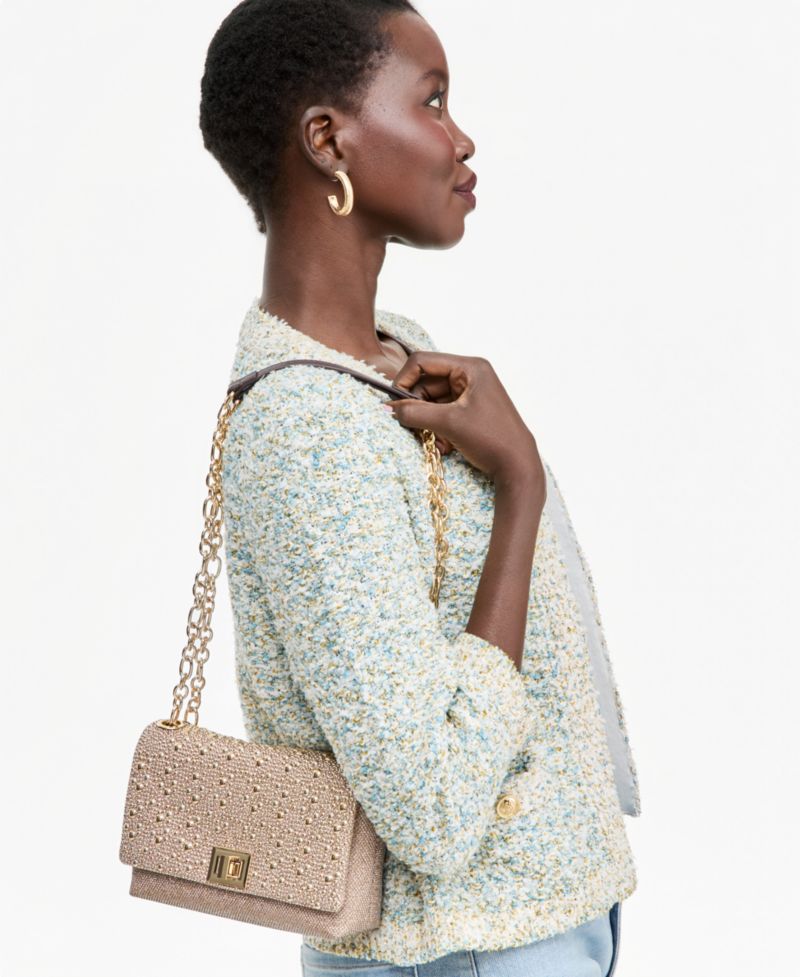 I.N.C International Concepts Mini Ajae Bloom Studded Crossbody Bag