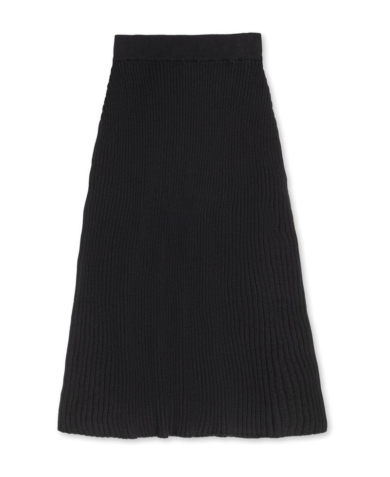 Women's Hope and Henry Organic Rib Knit Sweater Midi Skirt