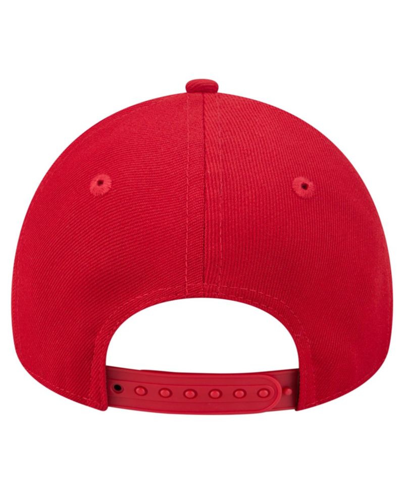 Big Boys and Girls Red Cincinnati Reds Cooperstown Logo 9FORTY A-Frame Adjustable Hat