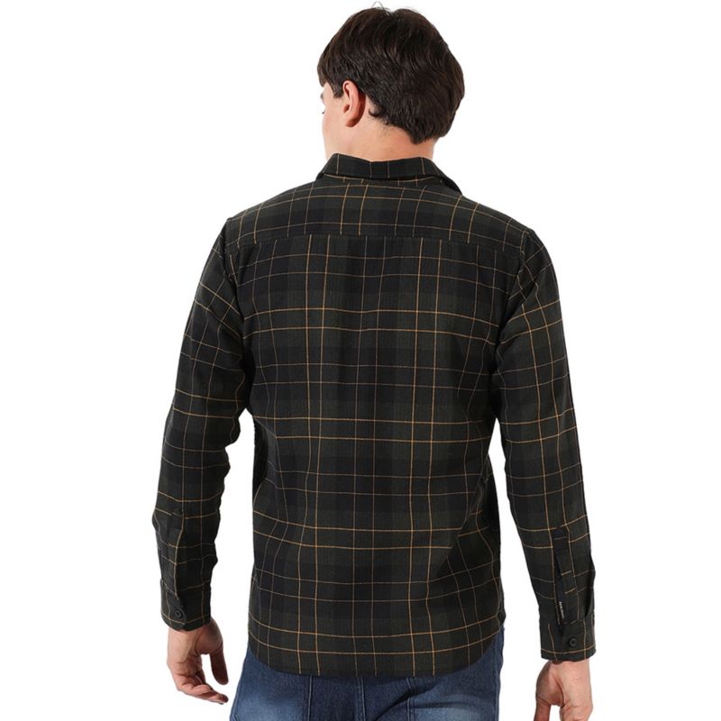 Men's Checkered Casual Shirt
